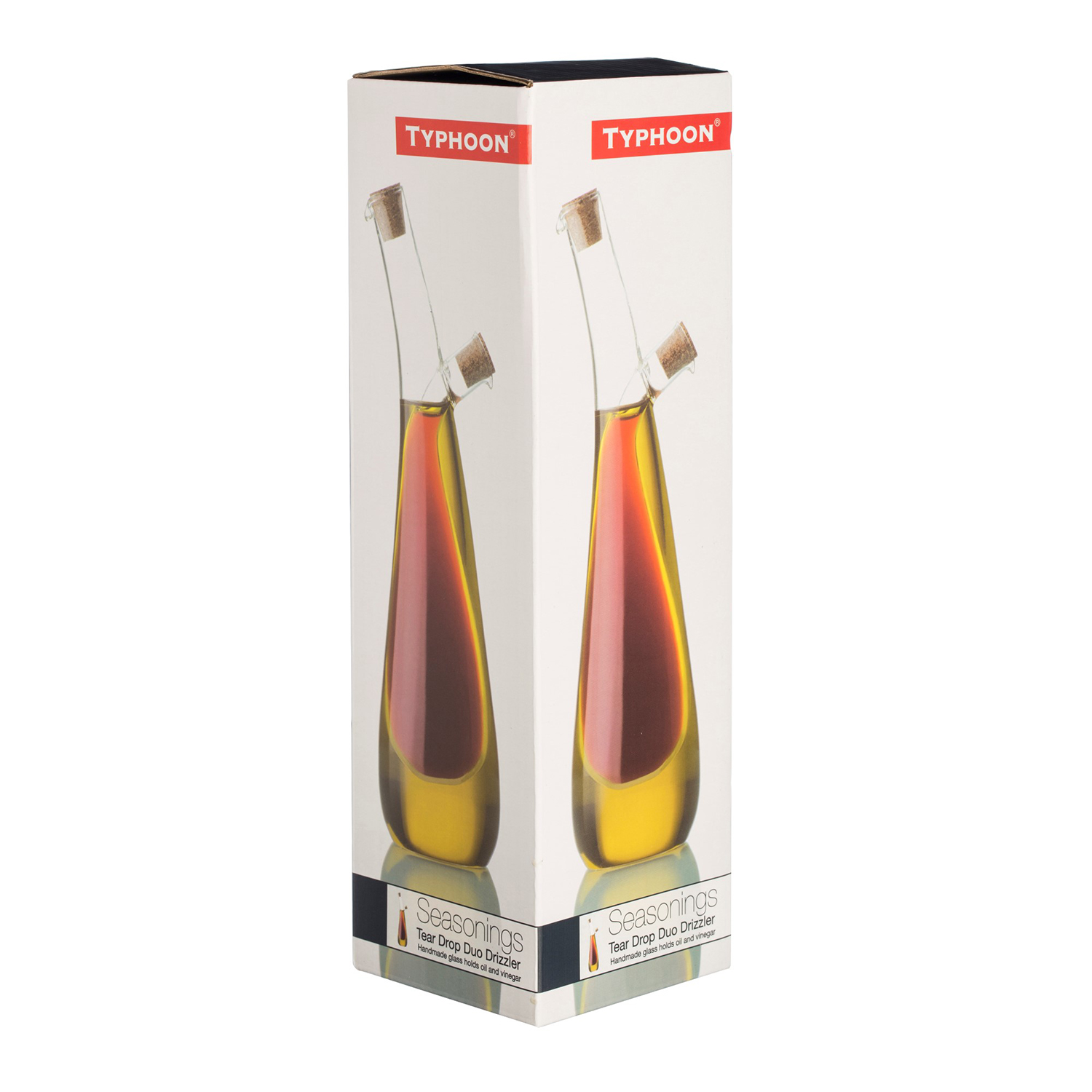 DUO Öl- und Essig Glassflasche, 2in1, 100 ml