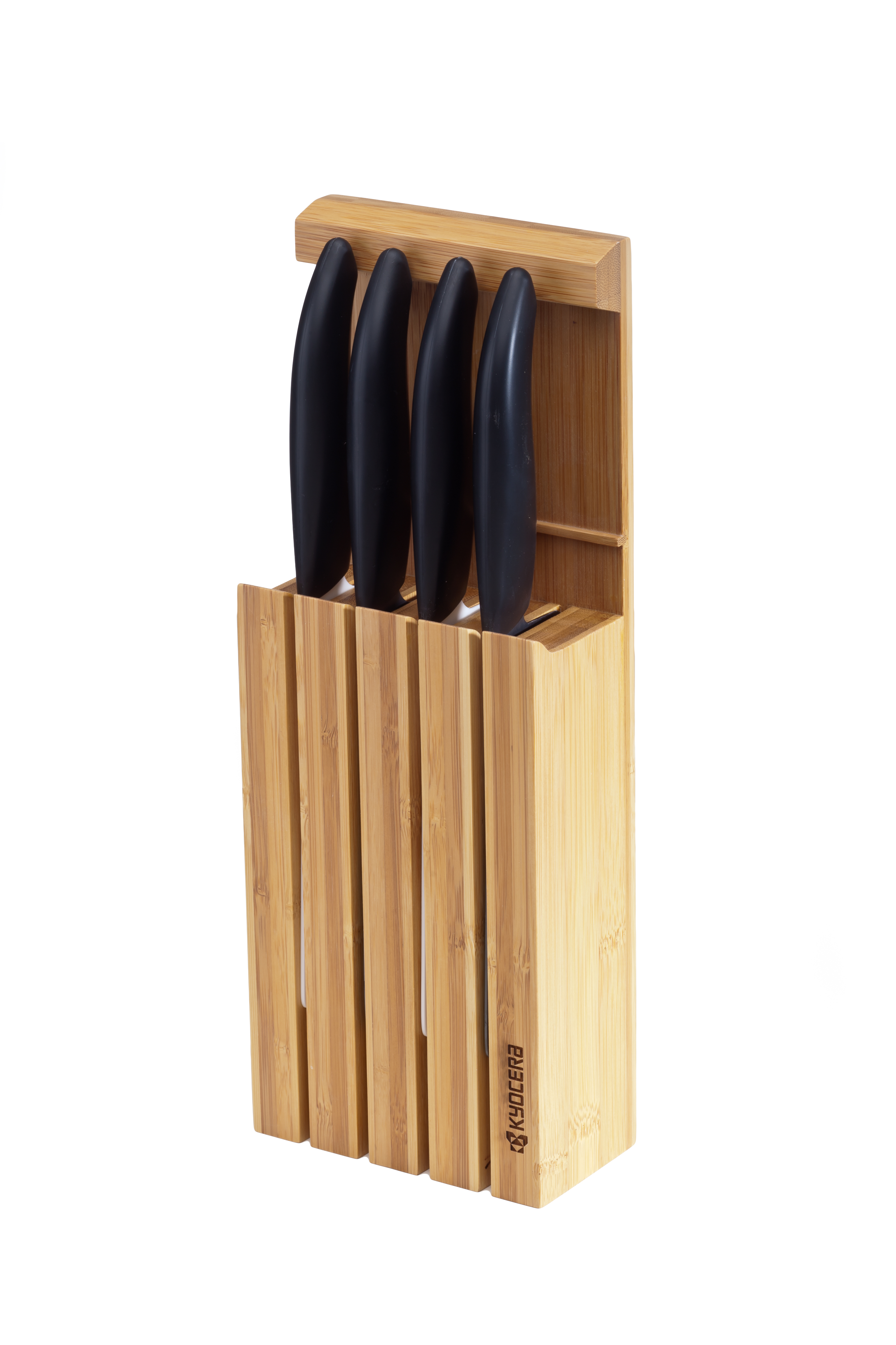 Bambus-Messerblock inkl. 4 GEN-Messer