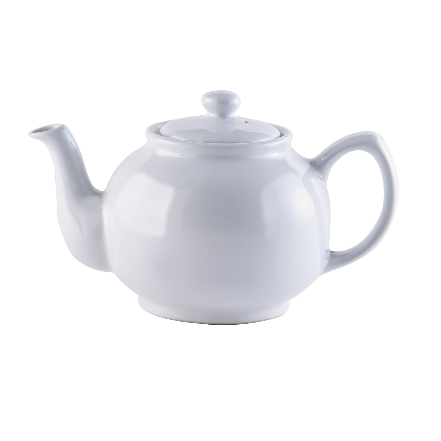 Teekanne | klassisch, weiß | 6 Tassen