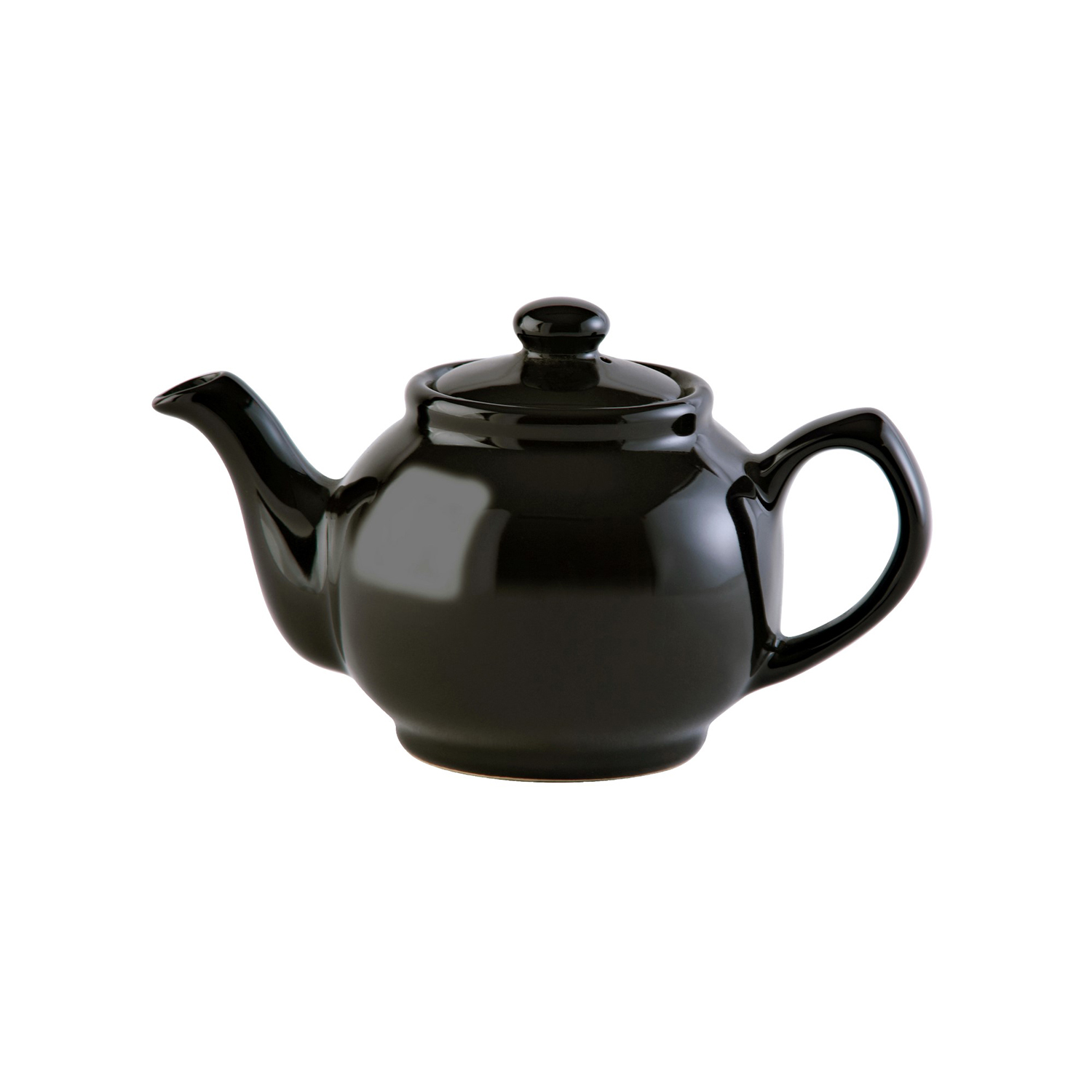 Teekanne | klassisch, schwarz | 2 Tassen